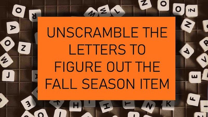Scramble - Fall (the season)